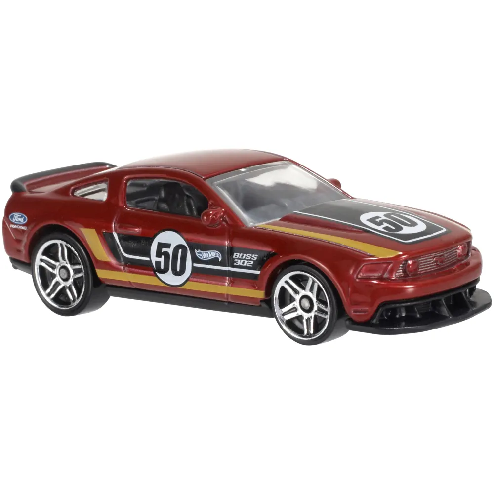 '12 Ford Mustang Boss 302 Laguna Seca — BFD81 — Metalflake Red — imagem 3