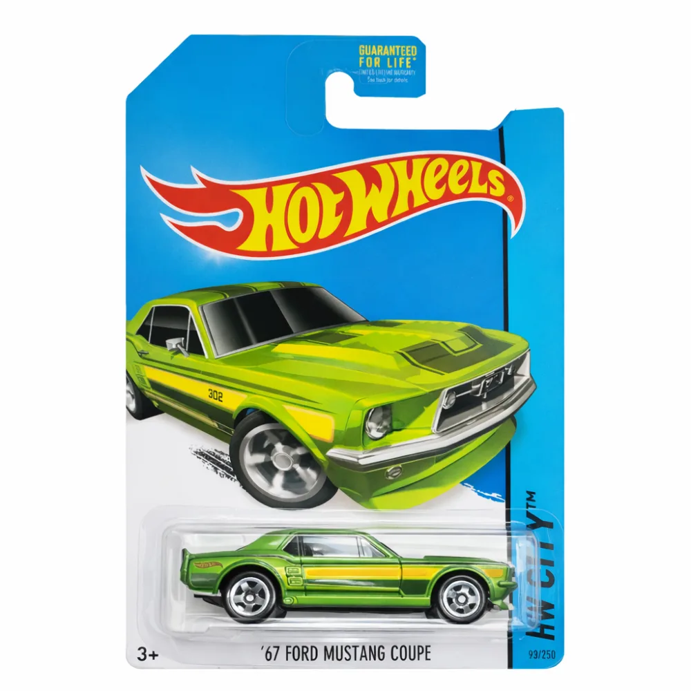 '67 Ford Mustang Coupe — BFD83 — Metallic Green