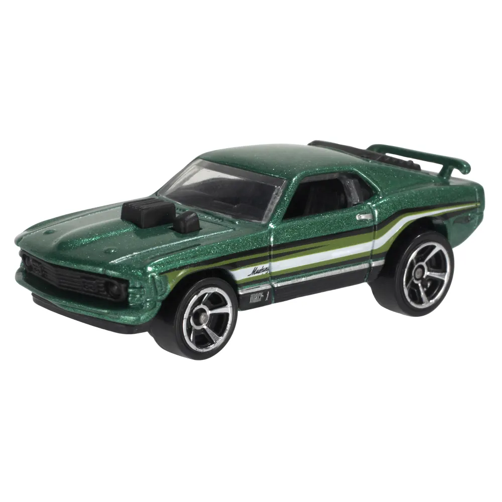 '70 FORD MUSTANG MACH 1 — BFD87 — Metallic Green.