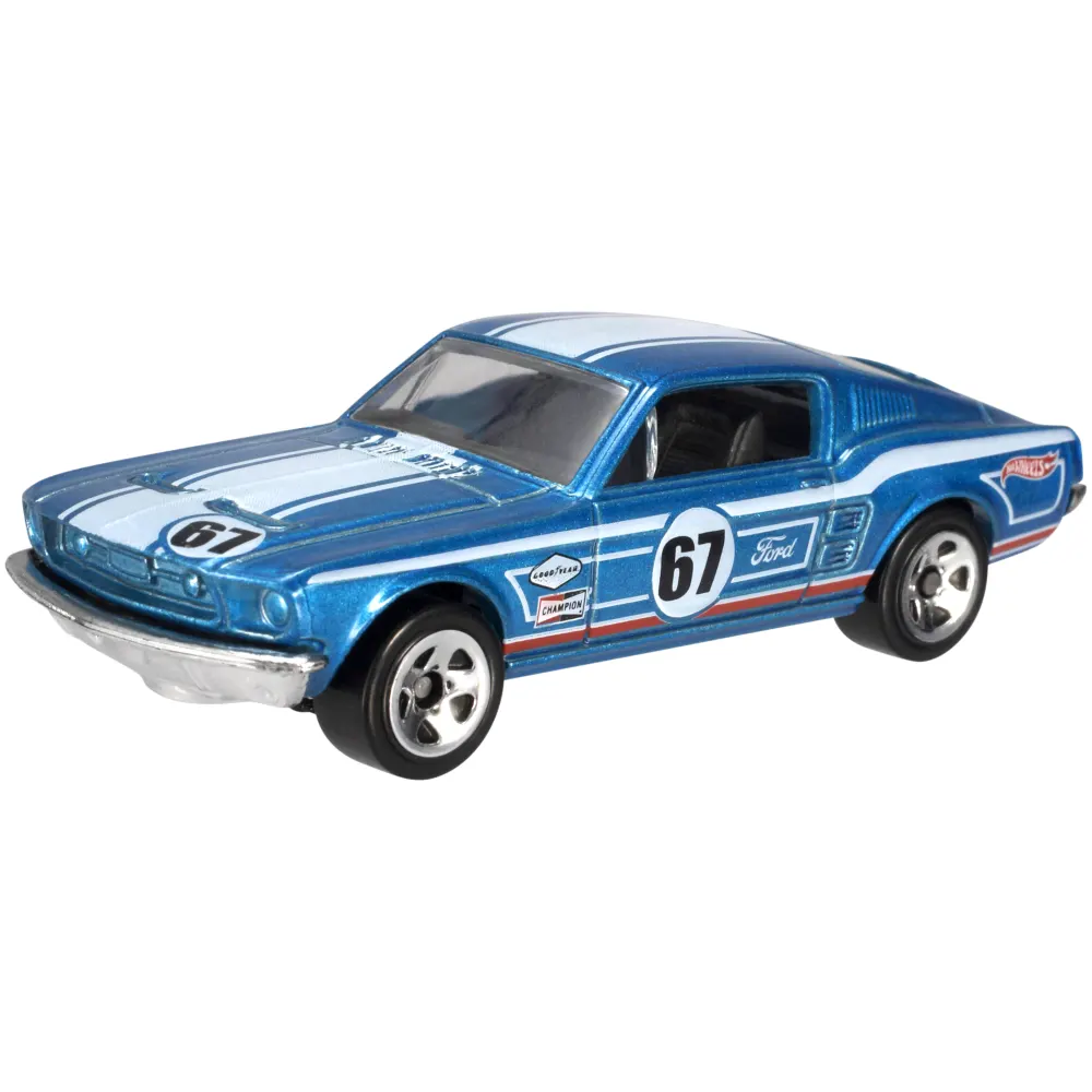 '67 CUSTOM MUSTANG — BFD88 — Metalflake Blue