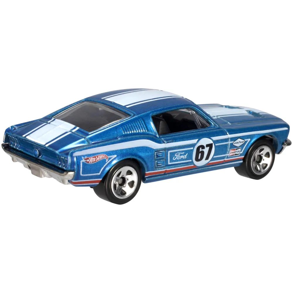 '67 CUSTOM MUSTANG — BFD88 — Metalflake Blue — imagem 2
