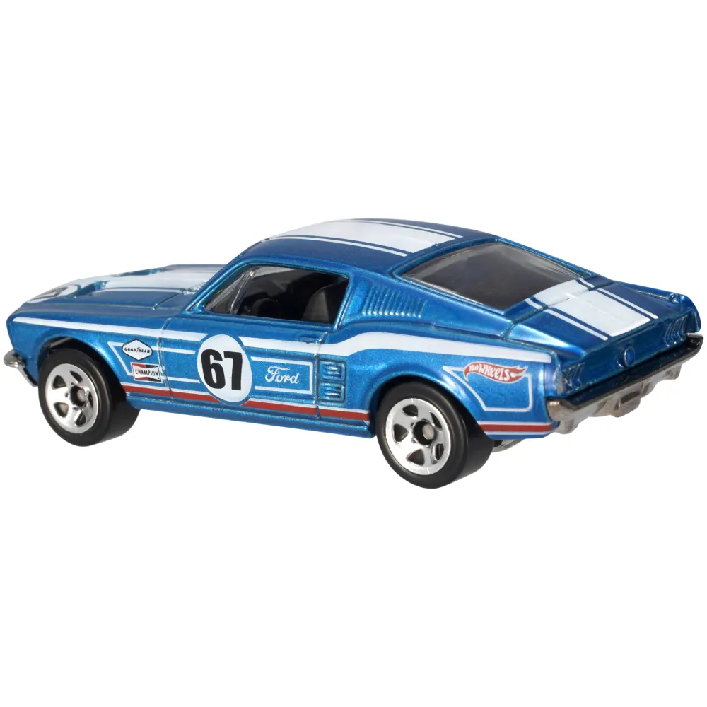 '67 CUSTOM MUSTANG — BFD88 — Metalflake Blue — imagem 4