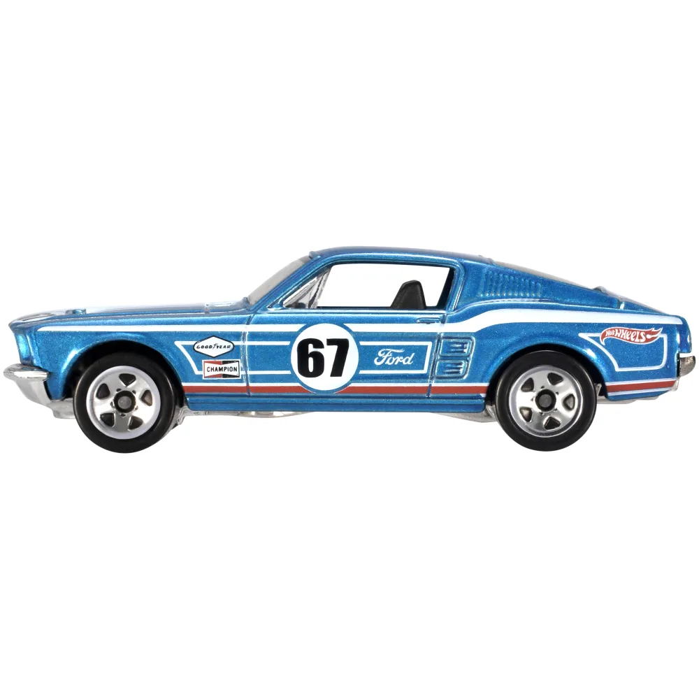 '67 CUSTOM MUSTANG — BFD88 — Metalflake Blue — imagem 5