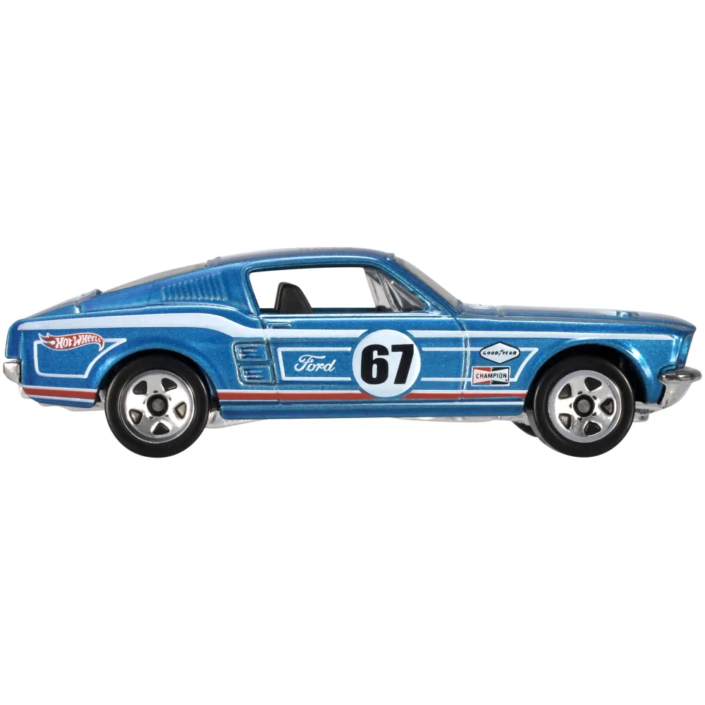 '67 CUSTOM MUSTANG — BFD88 — Metalflake Blue — imagem 6