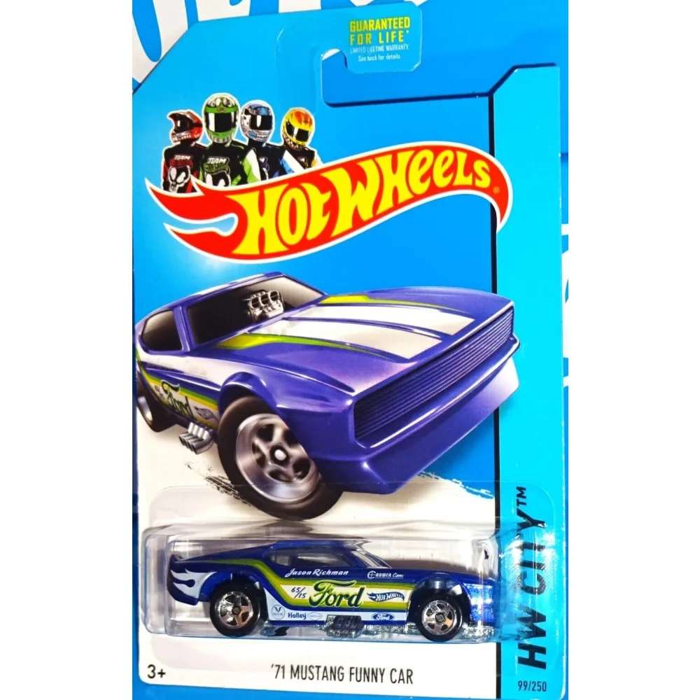 '71 Mustang Funny Car — BFD89 — Metallic Blue — imagem 2