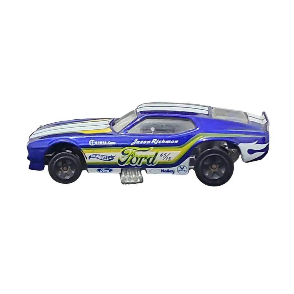 '71 Mustang Funny Car — BFD89 — Metallic Blue — imagem 3