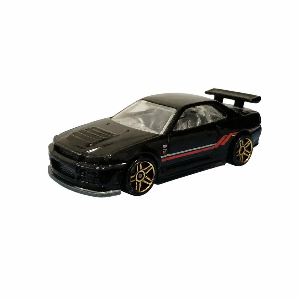NISSAN SKYLINE GT-R (R34) — BFF07 — Black