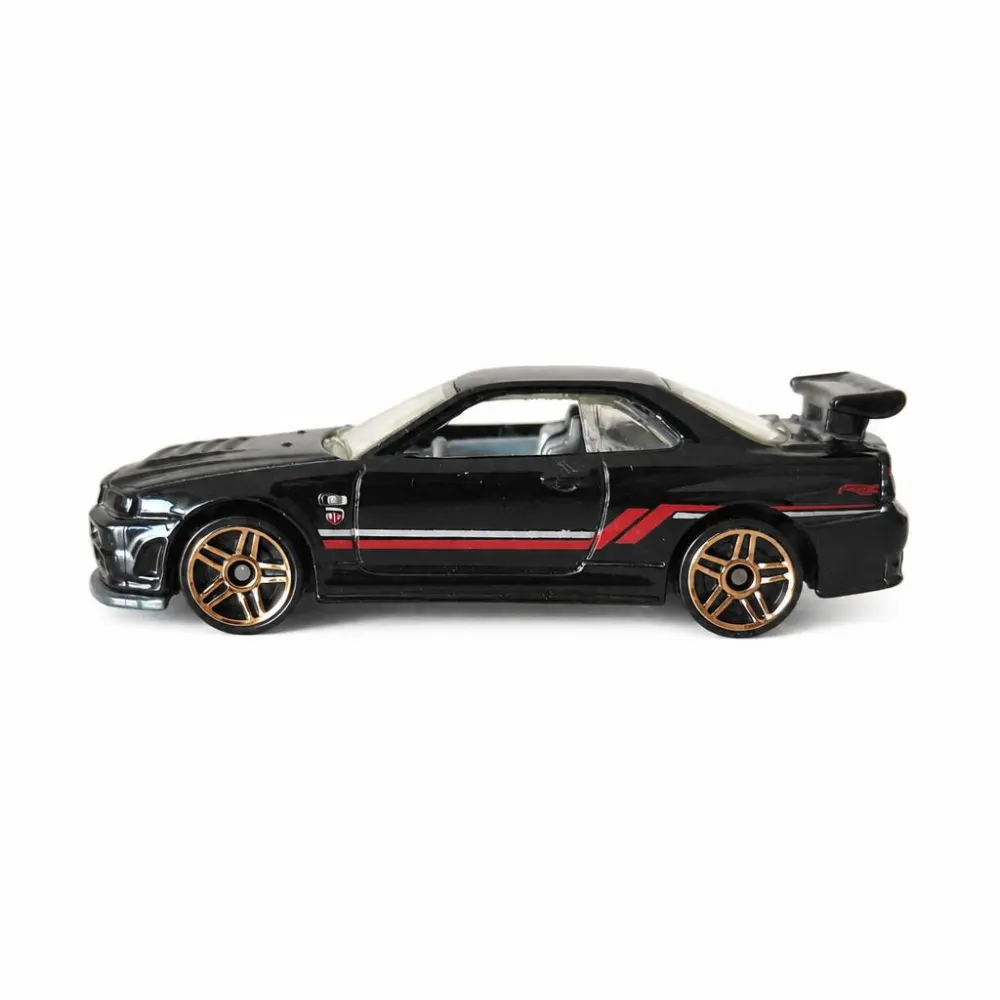 NISSAN SKYLINE GT-R (R34) — BFF07 — Black — imagem 3