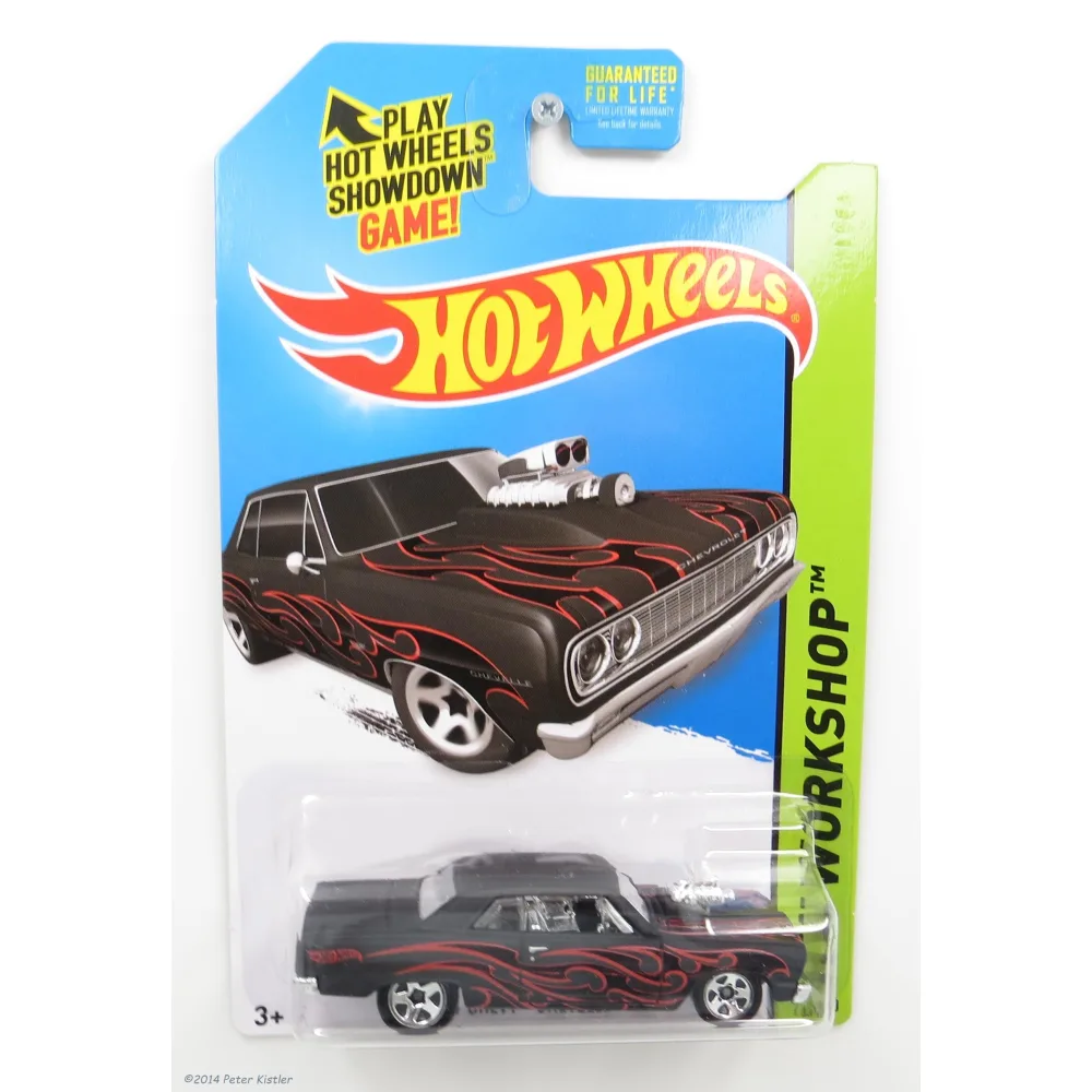 '64 Chevy Chevelle SS — BFF10 — Matte Black — imagem 6