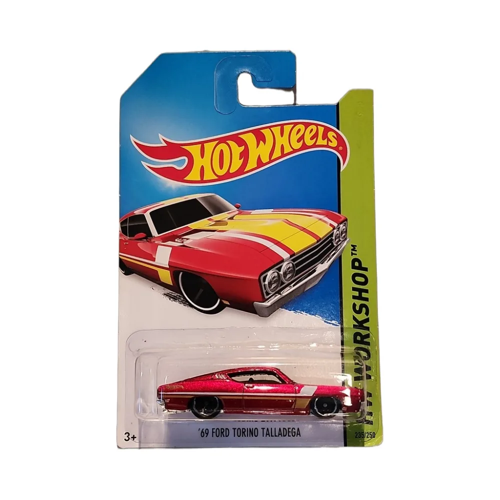 '69 Ford Torino Talladega — BFF12 — Metalflake Red — imagem 2