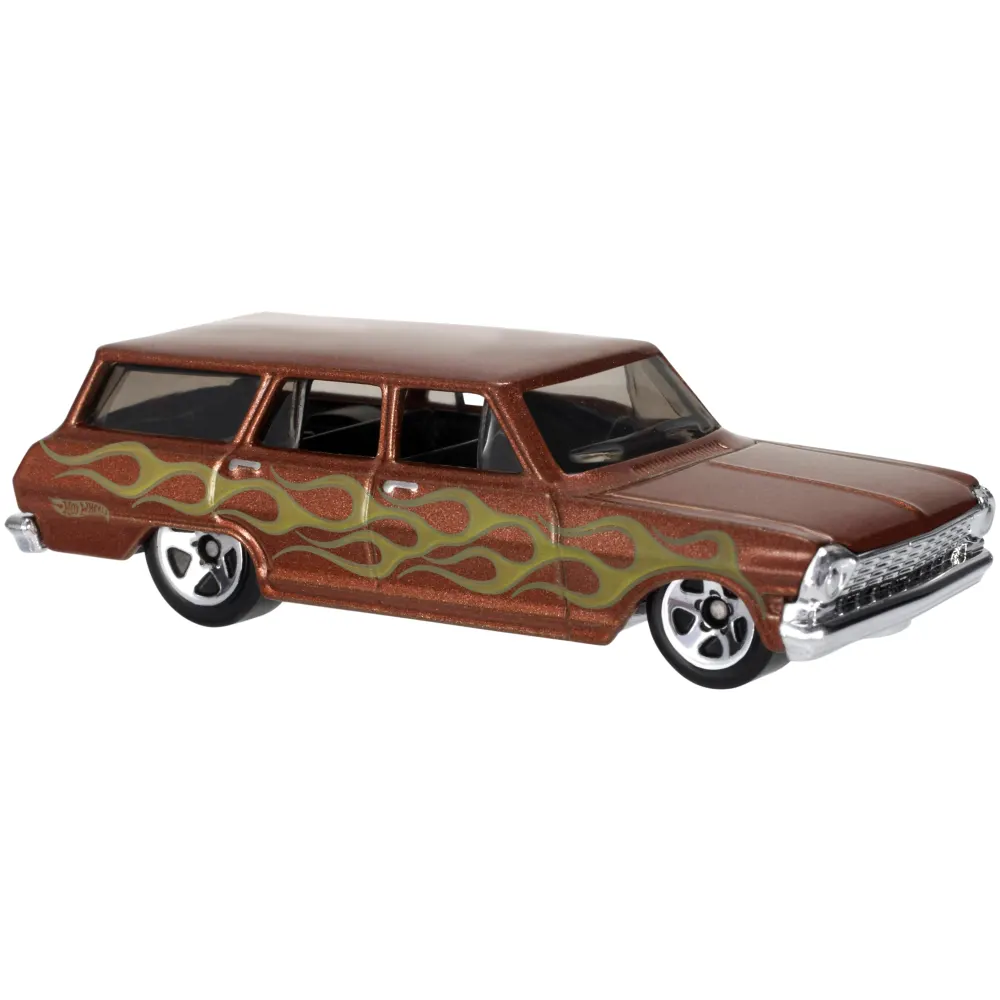 '64 CHEVY NOVA STATION WAGON — BFF13 — Metalflake Brown — imagem 3