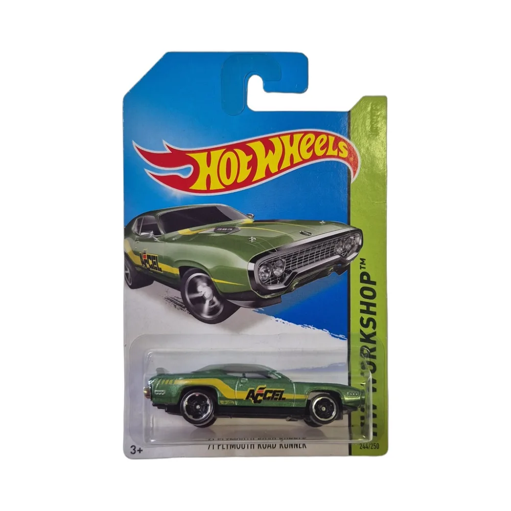 '71 Plymouth Road Runner — BFF20 — Metalflake Dark Green — imagem 3