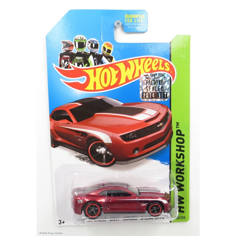 2013 Hot Wheels Chevy Camaro Special Edition — BFF30 — Spectraflame Red — imagem 2