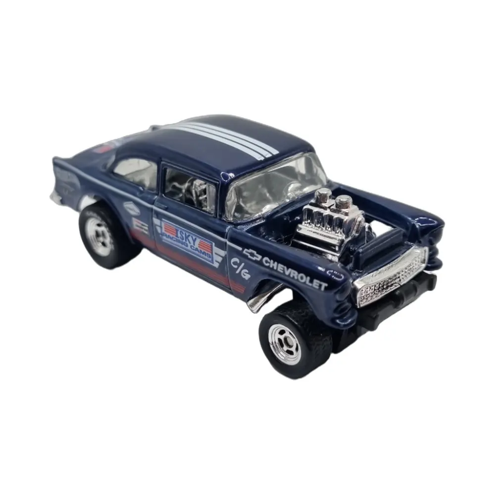 '55 Chevy Bel Air Gasser — BFF38 — Spectraflame Dark Blue — imagem 2