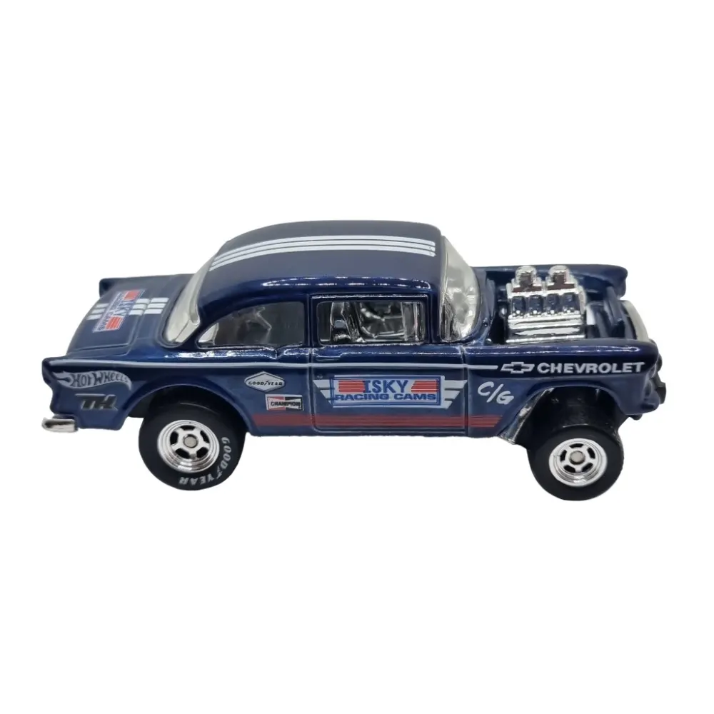 '55 Chevy Bel Air Gasser — BFF38 — Spectraflame Dark Blue — imagem 3