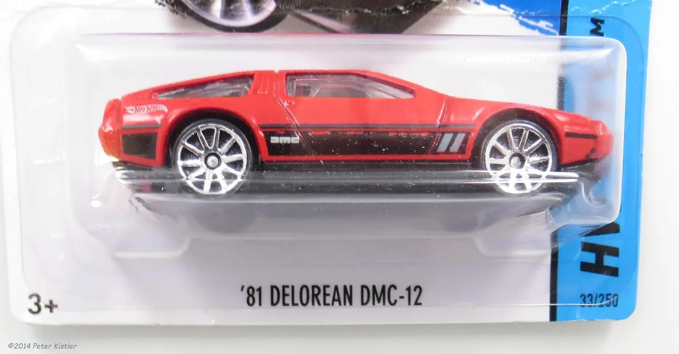 '81 DELOREAN DMC-12 — BFF47 — Red — imagem 2
