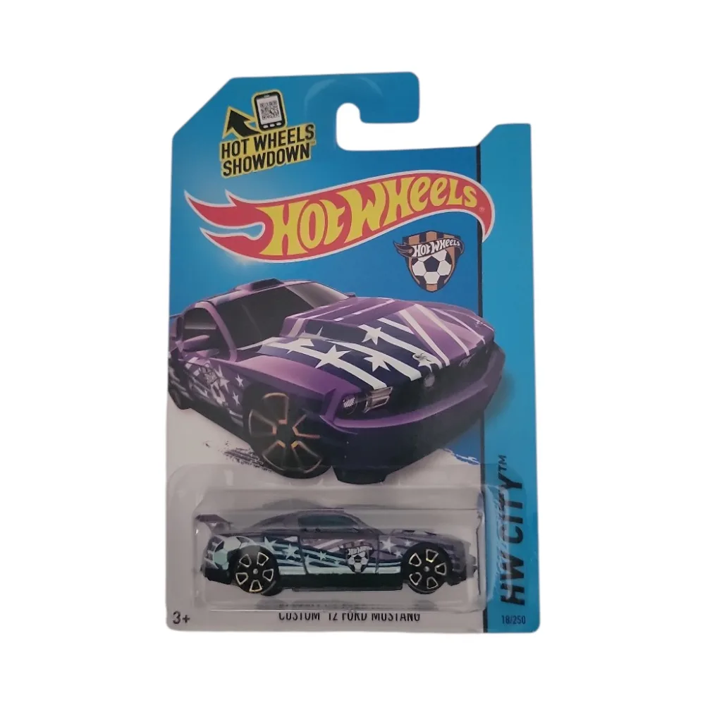Custom '12 Ford Mustang — BFF66 — Metalflake Purple — imagem 3