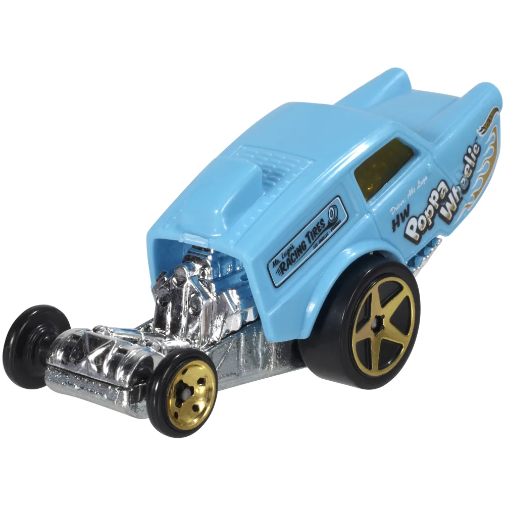 HW Poppa Wheelie — BFF74 — Blue