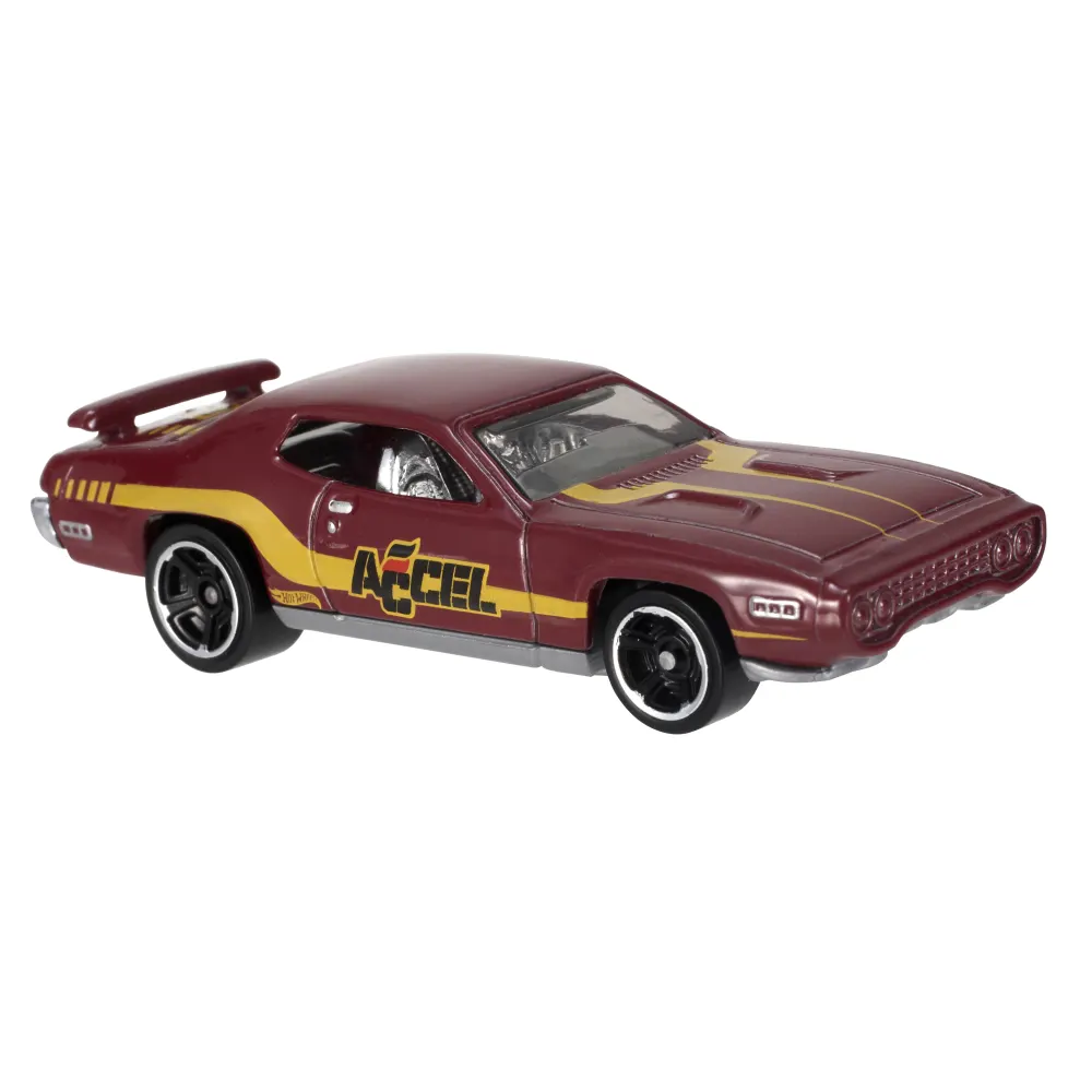 '71 Plymouth Road Runner — BFG03 — Maroon — imagem 3