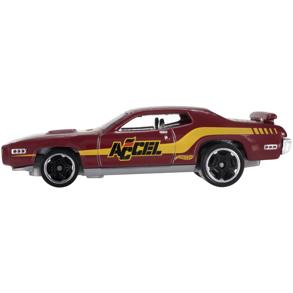 '71 Plymouth Road Runner — BFG03 — Maroon — imagem 5