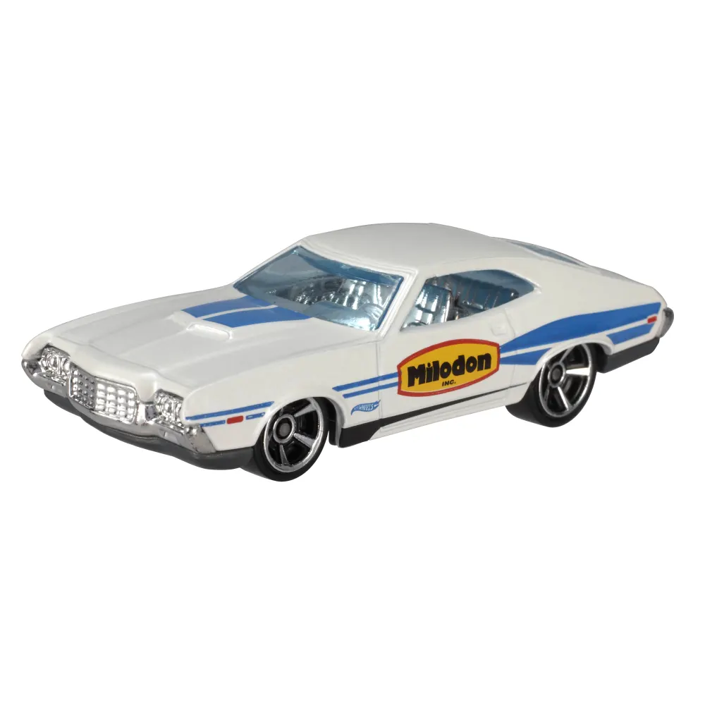 '72 Ford Gran Torino Sport — BFG07 — White