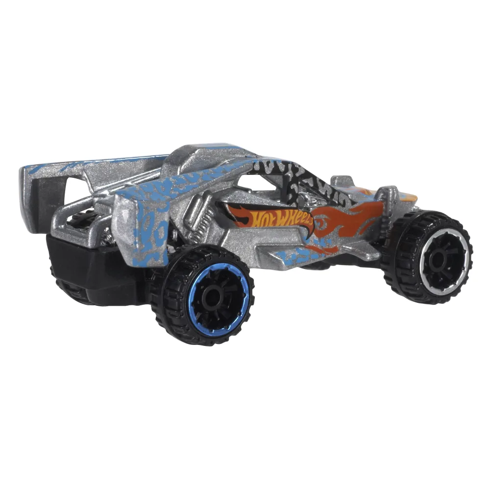 TEAM HOT WHEELS BUGGY — BFG28 — Metalflake Silver — imagem 2