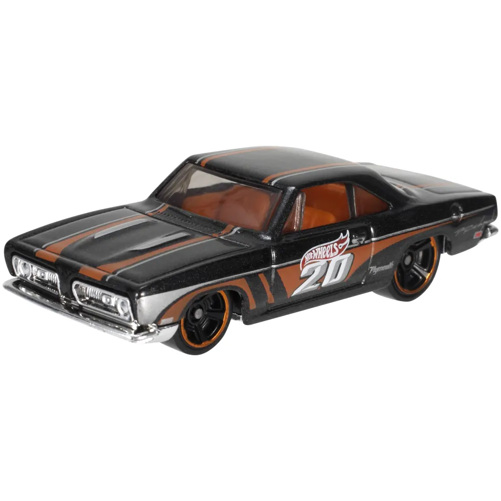 '68 Plymouth Barracuda Formula S — BFG75 — Metalflake Black