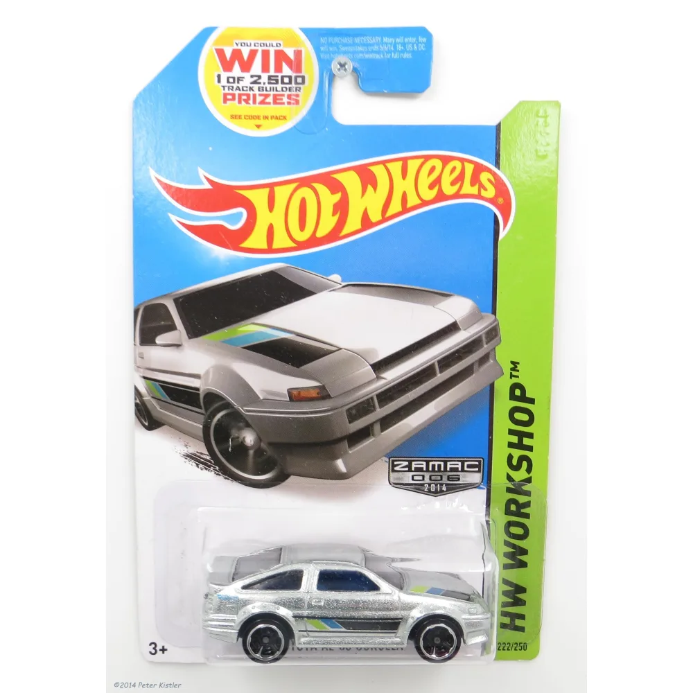 Toyota AE-86 Corolla — BFG82 — ZAMAC — imagem 10