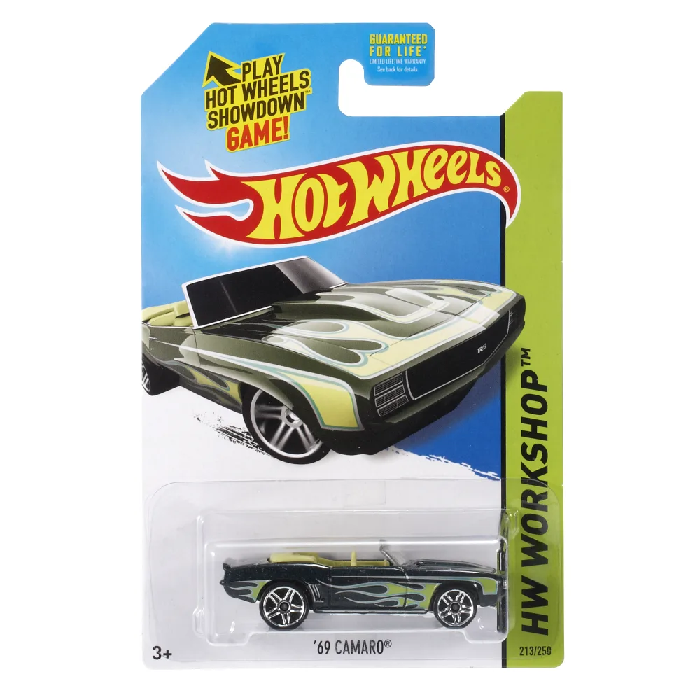 '69 CAMARO — BFV53 — Metalflake Dark Green — imagem 2