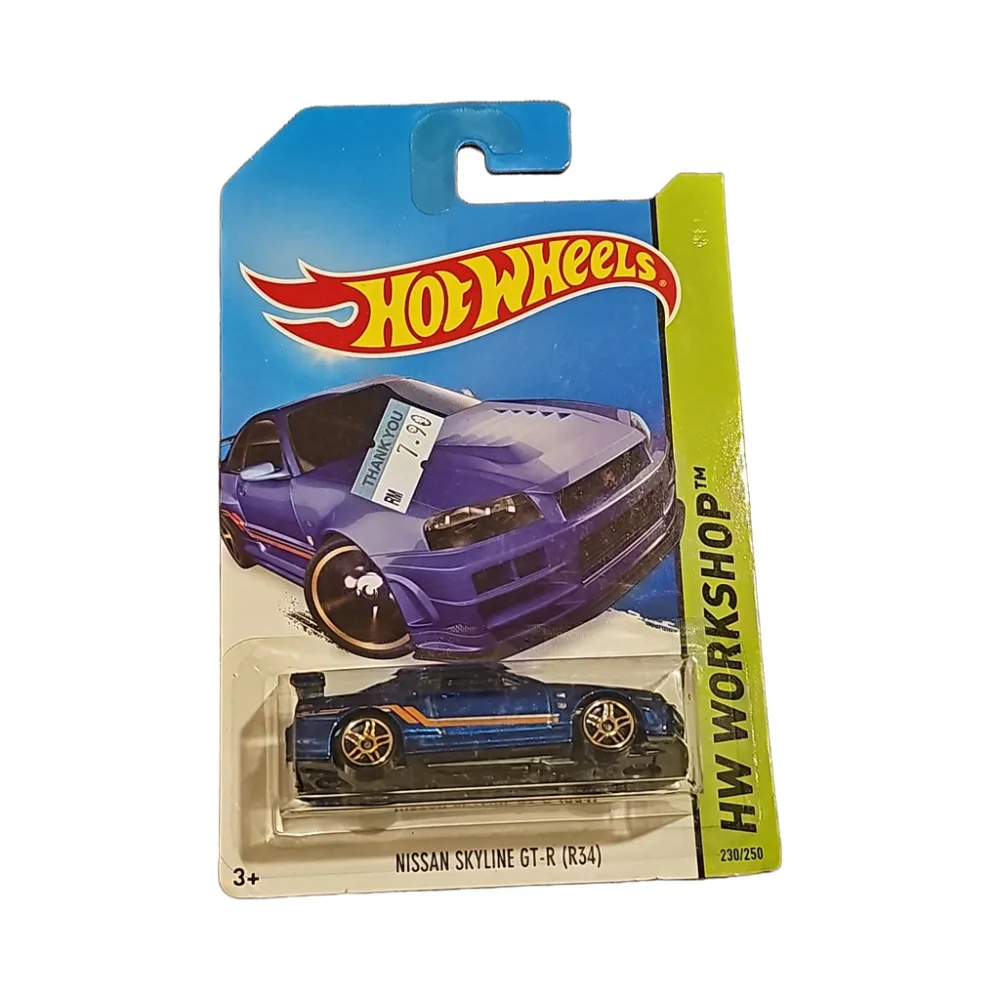 NISSAN SKYLINE GT-R (R34) — BFV55 — Metallic Blue — imagem 3