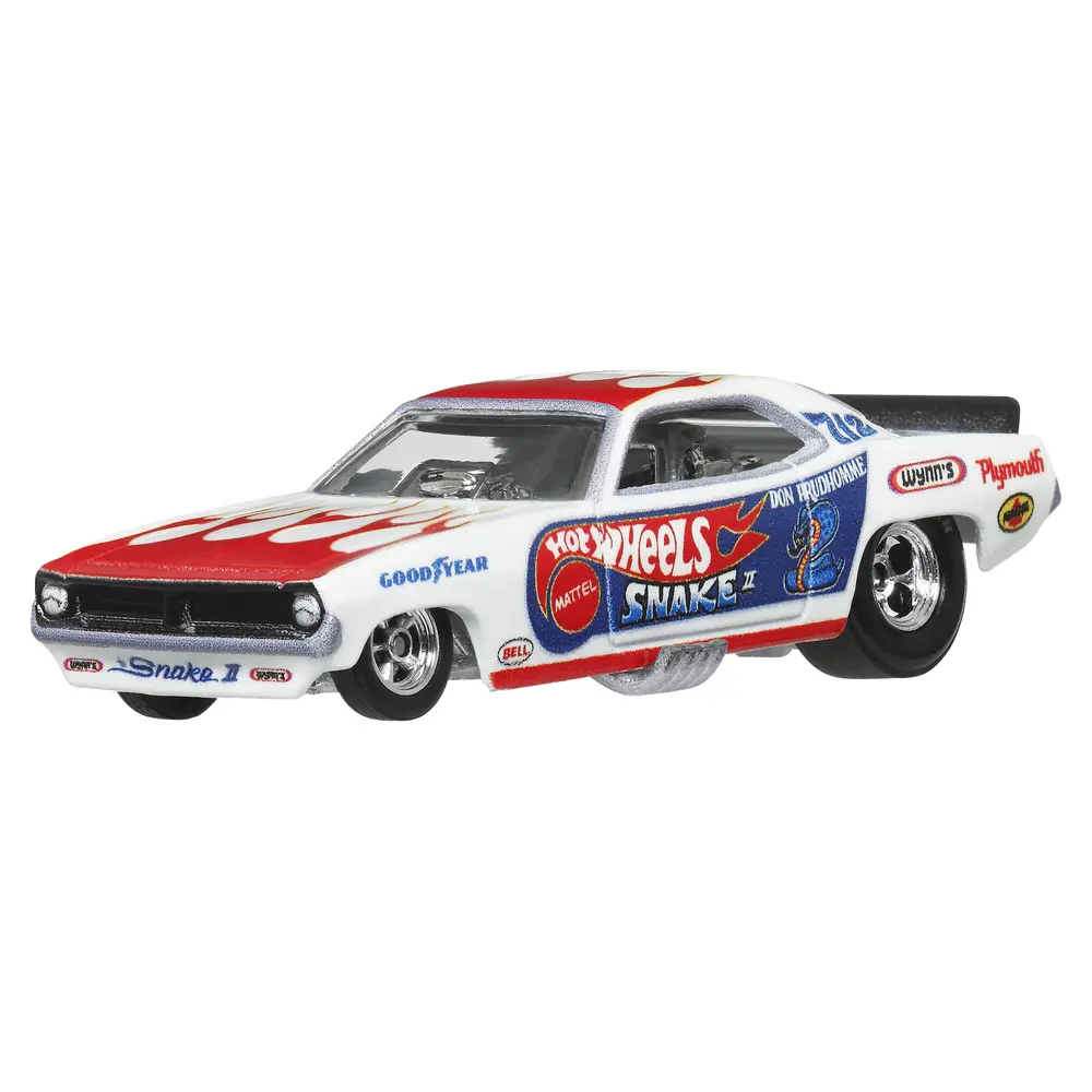 72 Plymouth Cuda FC — BG011 — White