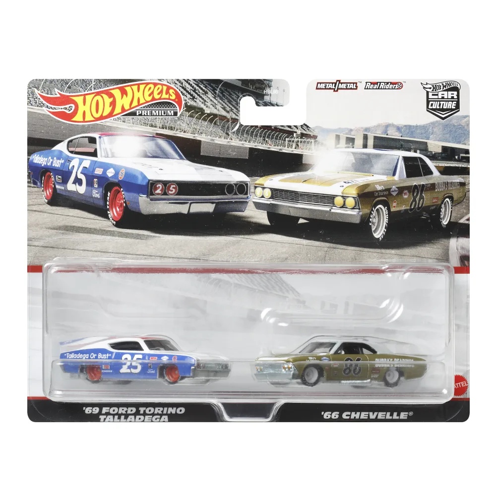 '69 Ford Torino Talladega — BG022 — White — imagem 2