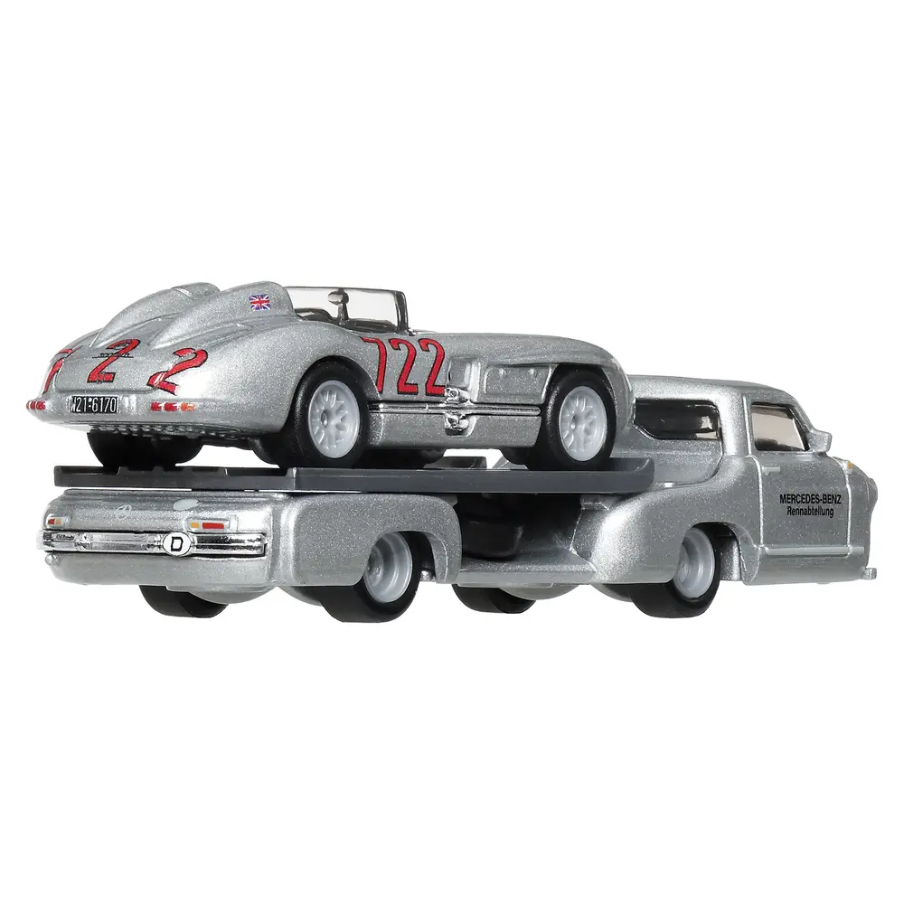 1955 Mercedes-Benz "Blaues Wunder" — BL012 — Anodized Silver — imagem 3