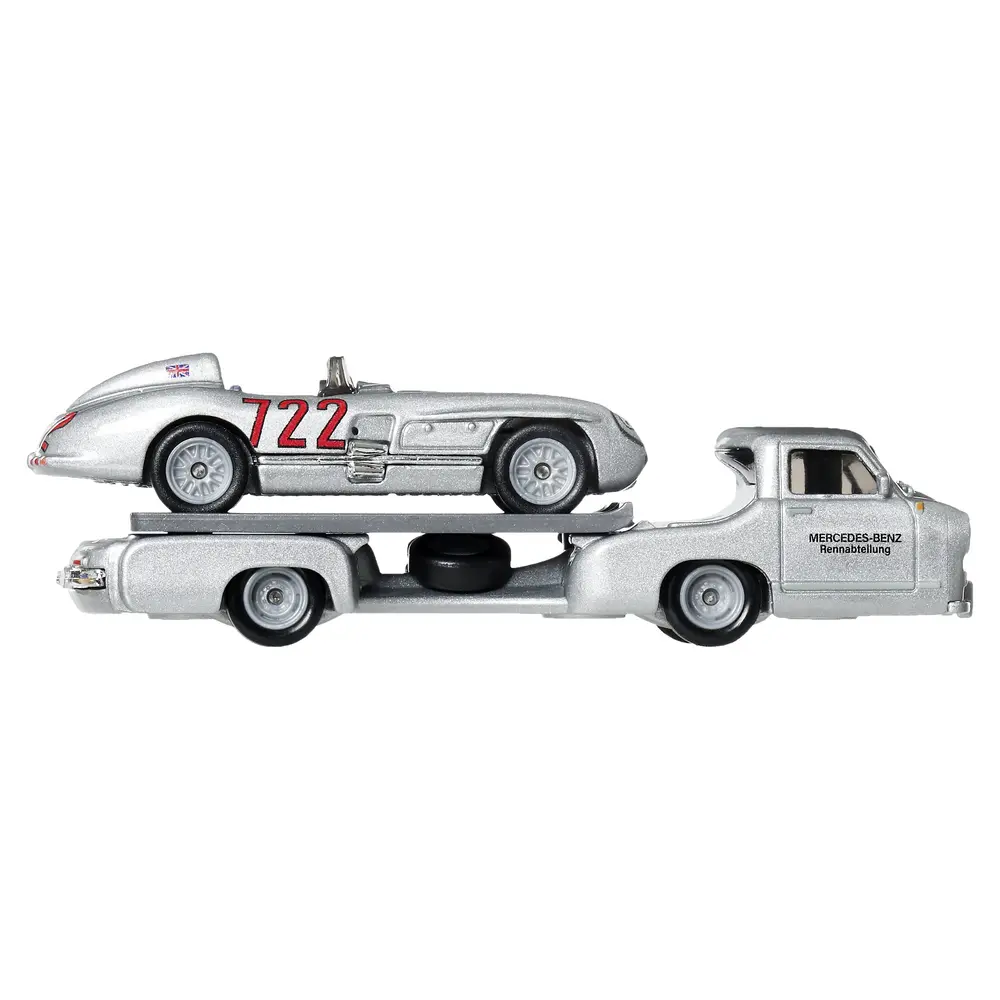 1955 Mercedes-Benz "Blaues Wunder" — BL012 — Anodized Silver — imagem 4
