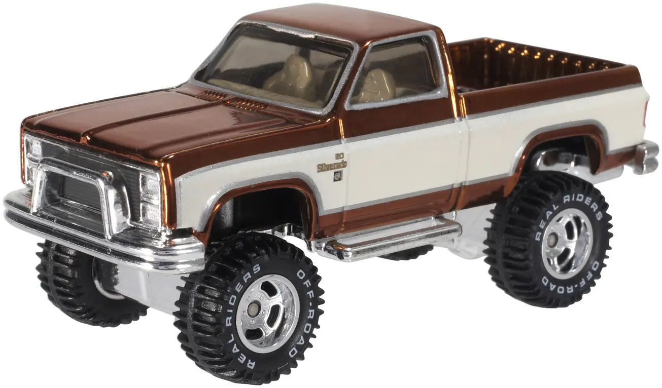 '83 CHEVY SILVERADO 4X4 — BLR16 — Spectraflame Root Beer