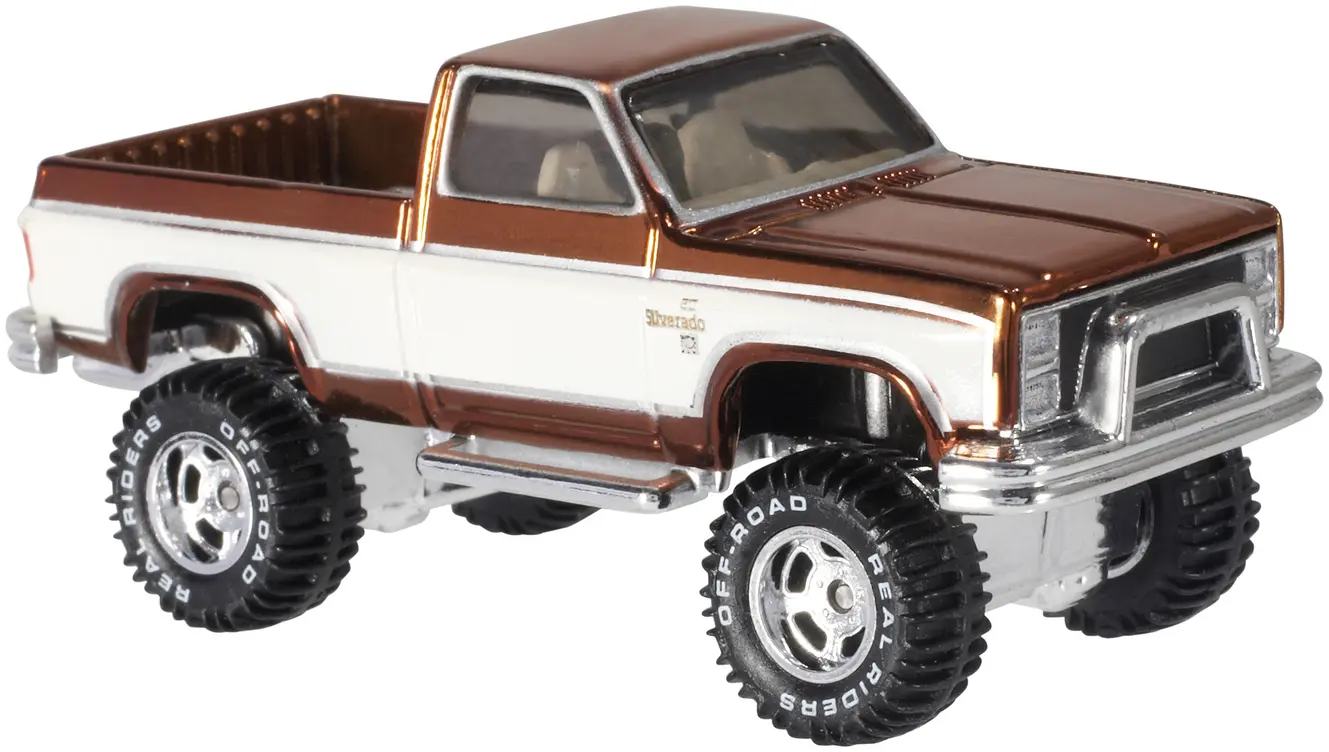 '83 CHEVY SILVERADO 4X4 — BLR16 — Spectraflame Root Beer — imagem 3