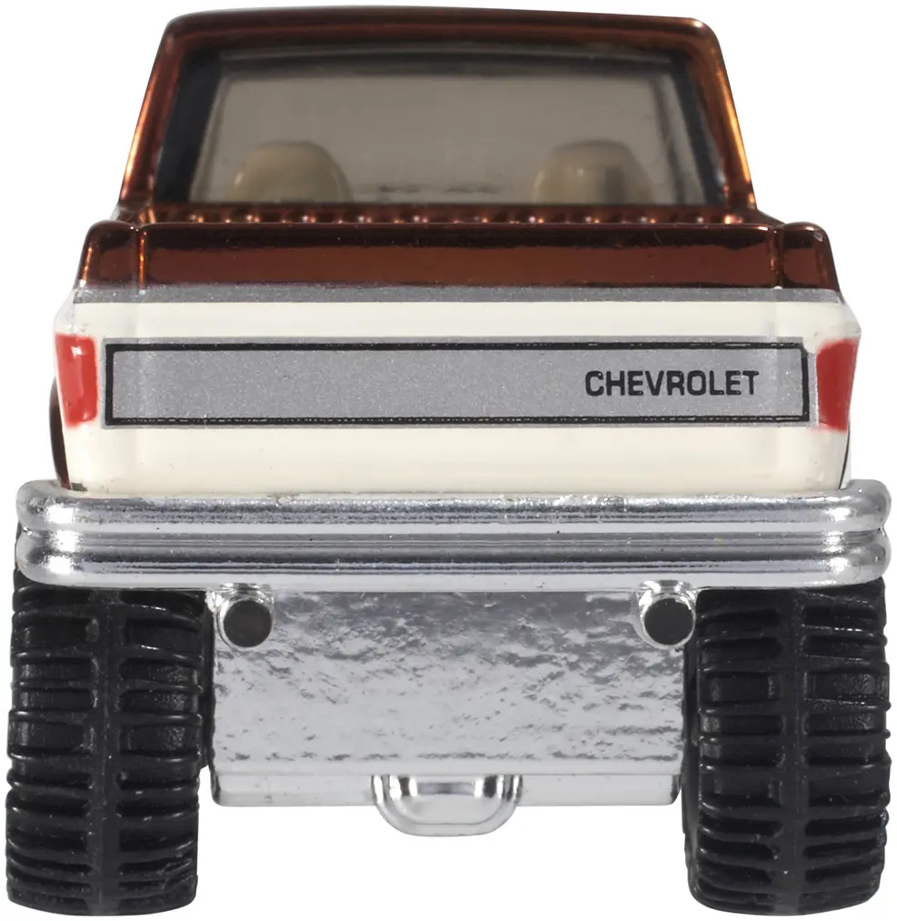 '83 CHEVY SILVERADO 4X4 — BLR16 — Spectraflame Root Beer — imagem 6