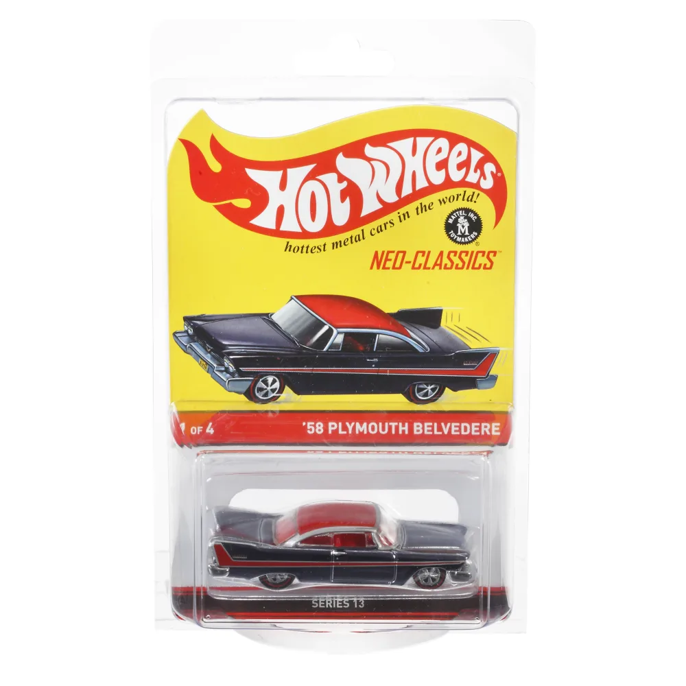'58 Plymouth Belvedere — BLR20 — Spectraflame Black