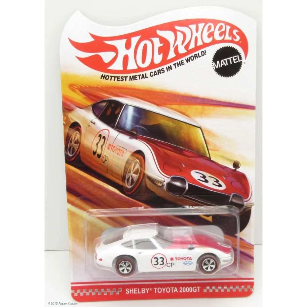 SHELBY TOYOTA 2000GT — BLR30 — Pearl White & Red — imagem 2