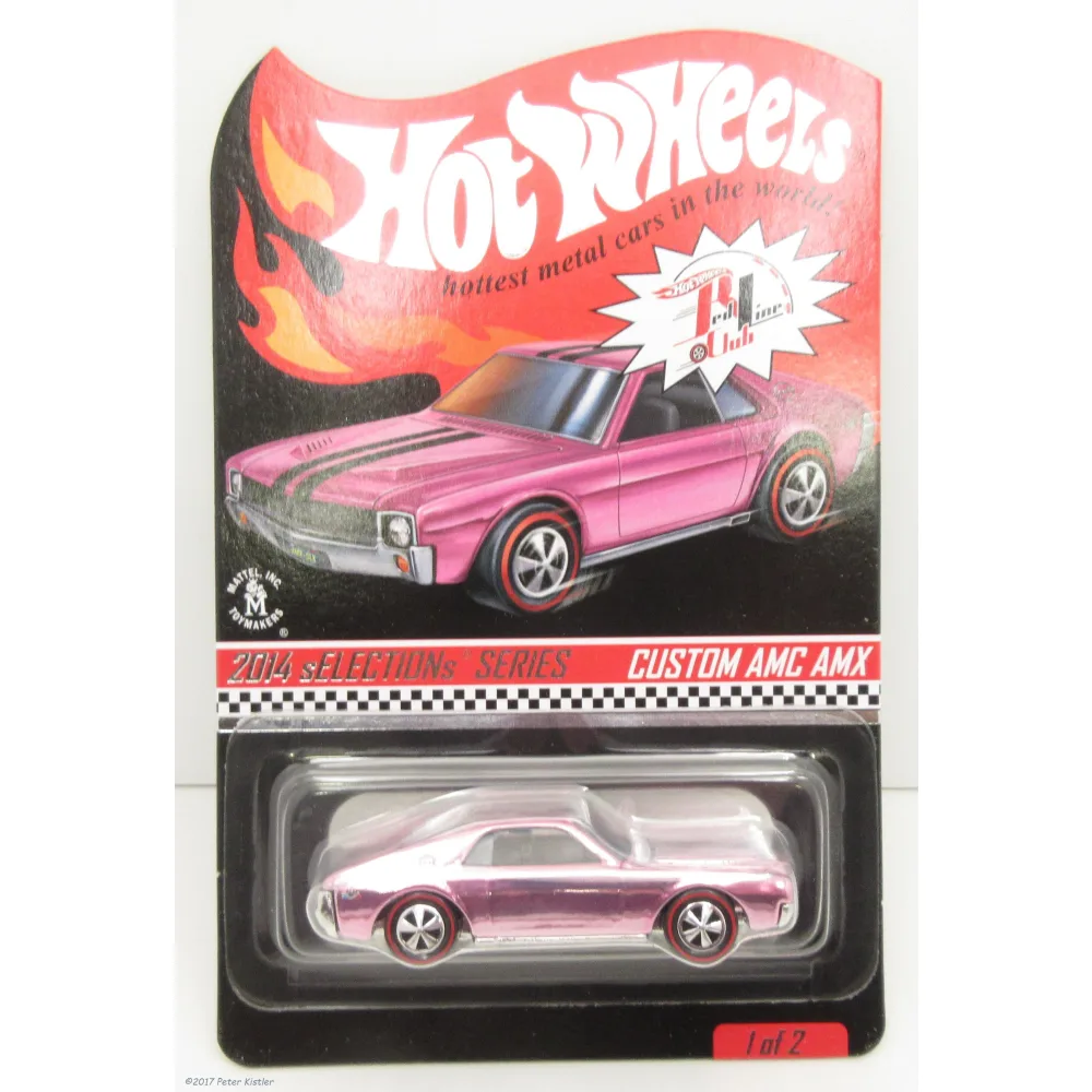 CUSTOM AMC AMX — BLR31 — Spectraflame Pink