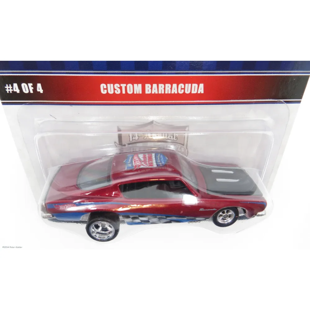 Custom Barracuda — BLR35 — Metallic Burgundy