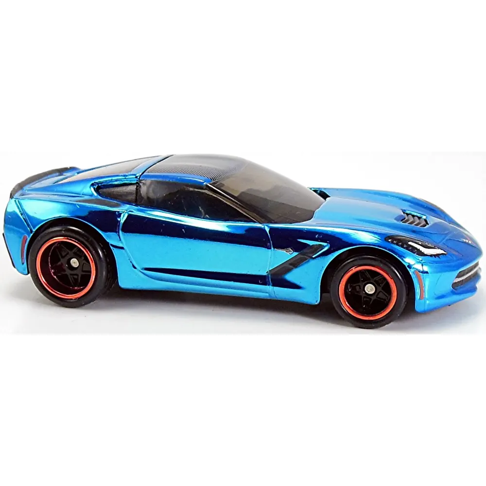 '14 Corvette Stingray — BLR51 — Spectraflame Light Blue — imagem 2