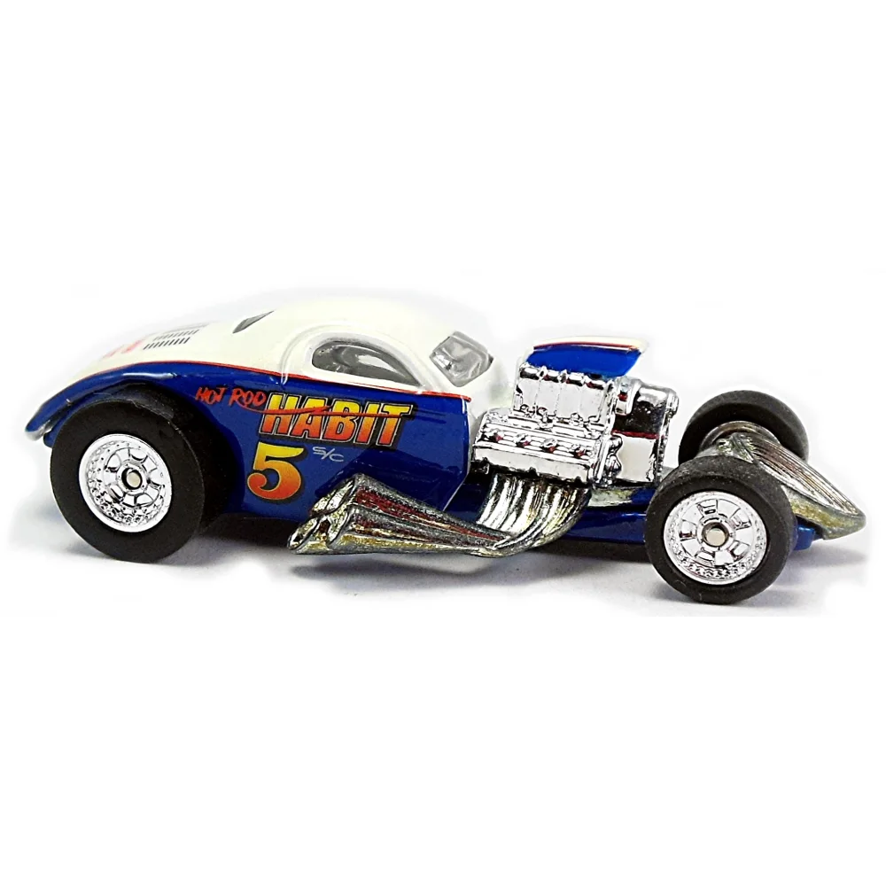 1/4 Mile Coupe — C2633 — White & Blue