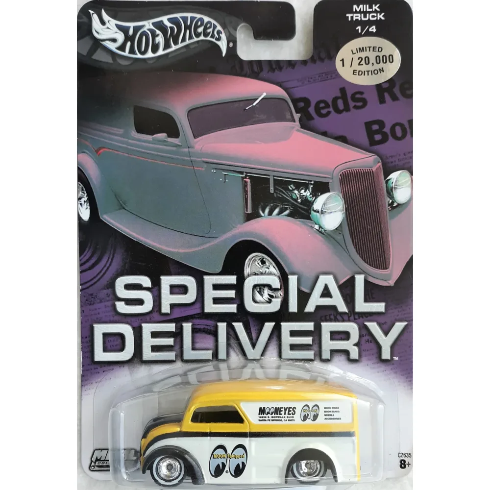 Dairy Delivery — C2635 — Metalflake Yellow & White