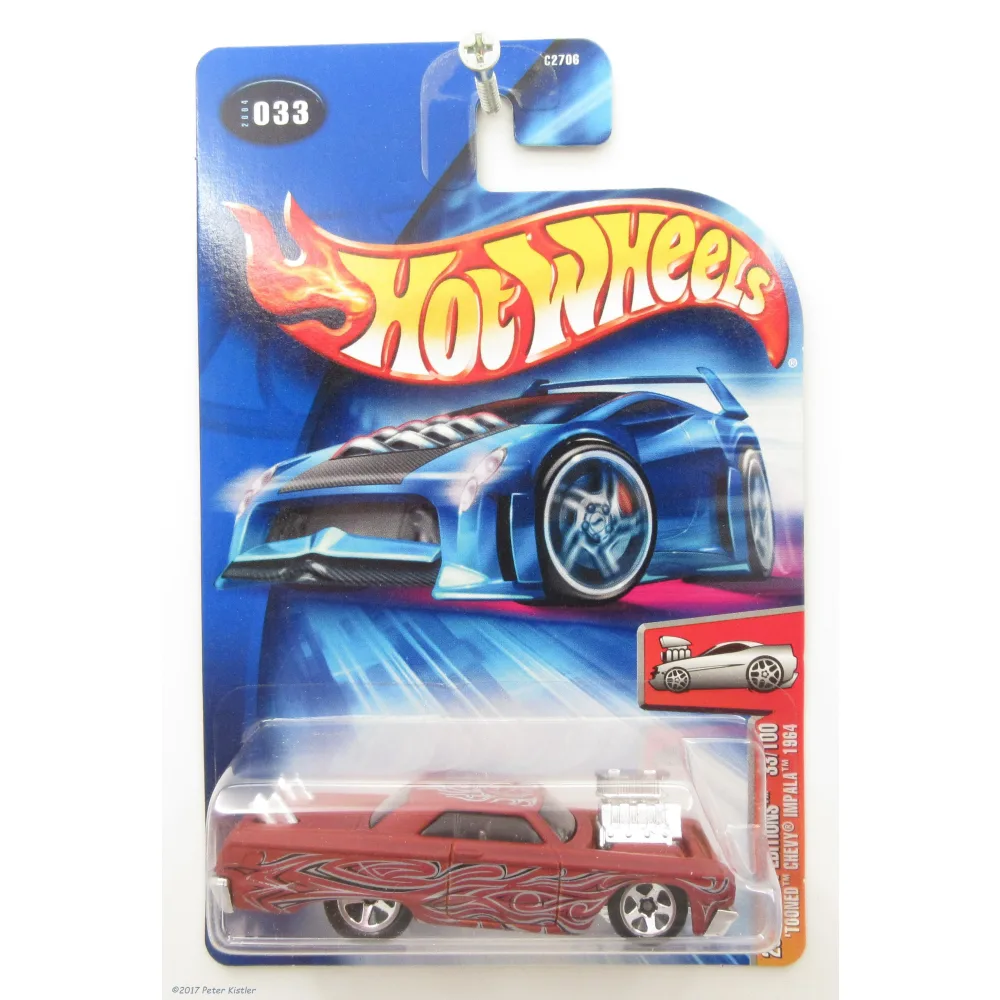 'TOONED CHEVY IMPALA 1964 — C2706 — Flat Brown — imagem 2