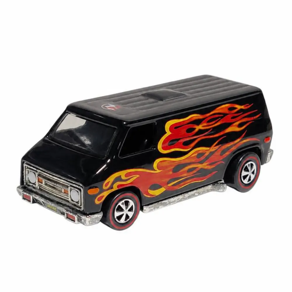 '70S VAN — C5773 — Black