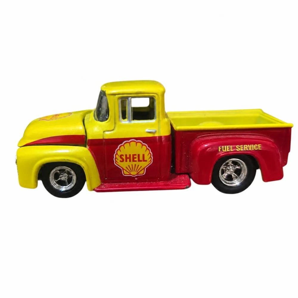 '56 Ford Pickup — C6771 — Yellow & Metallic Red — imagem 2