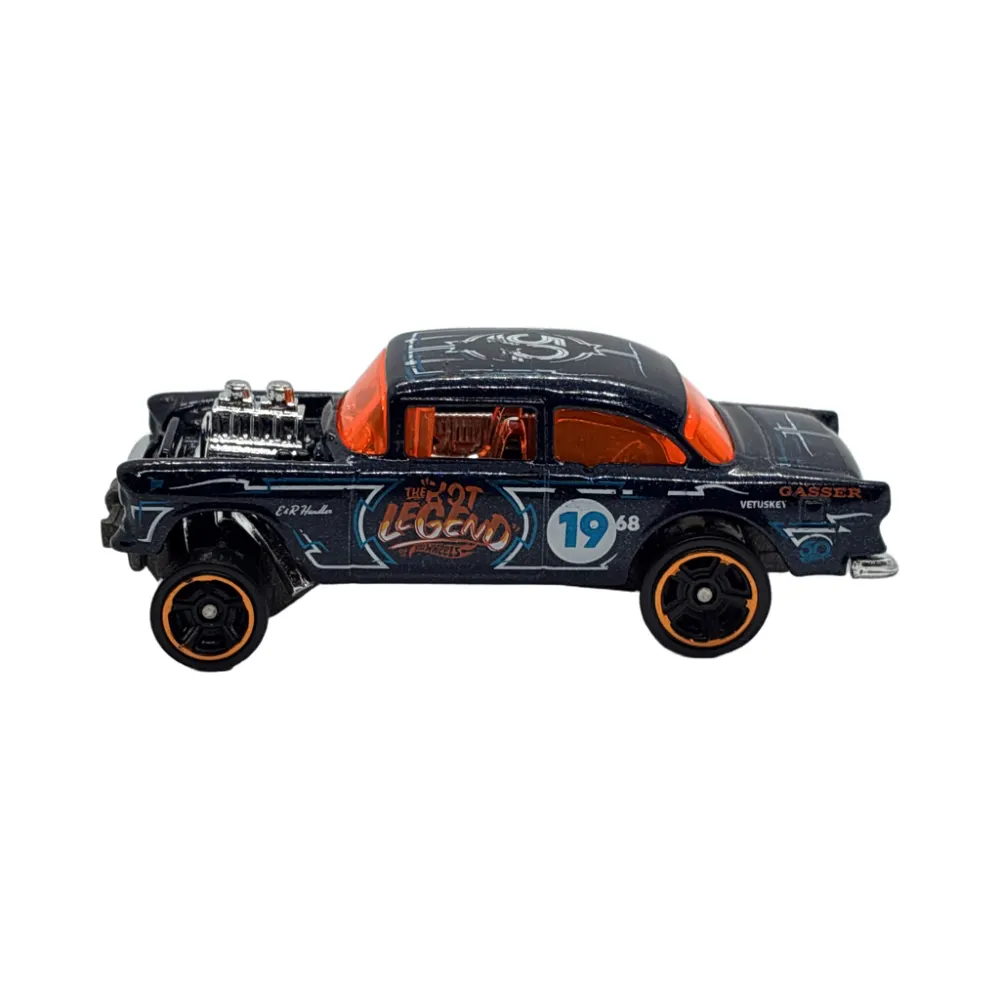 '55 Chevy Bel Air Gasser — CC160 — Black — imagem 2