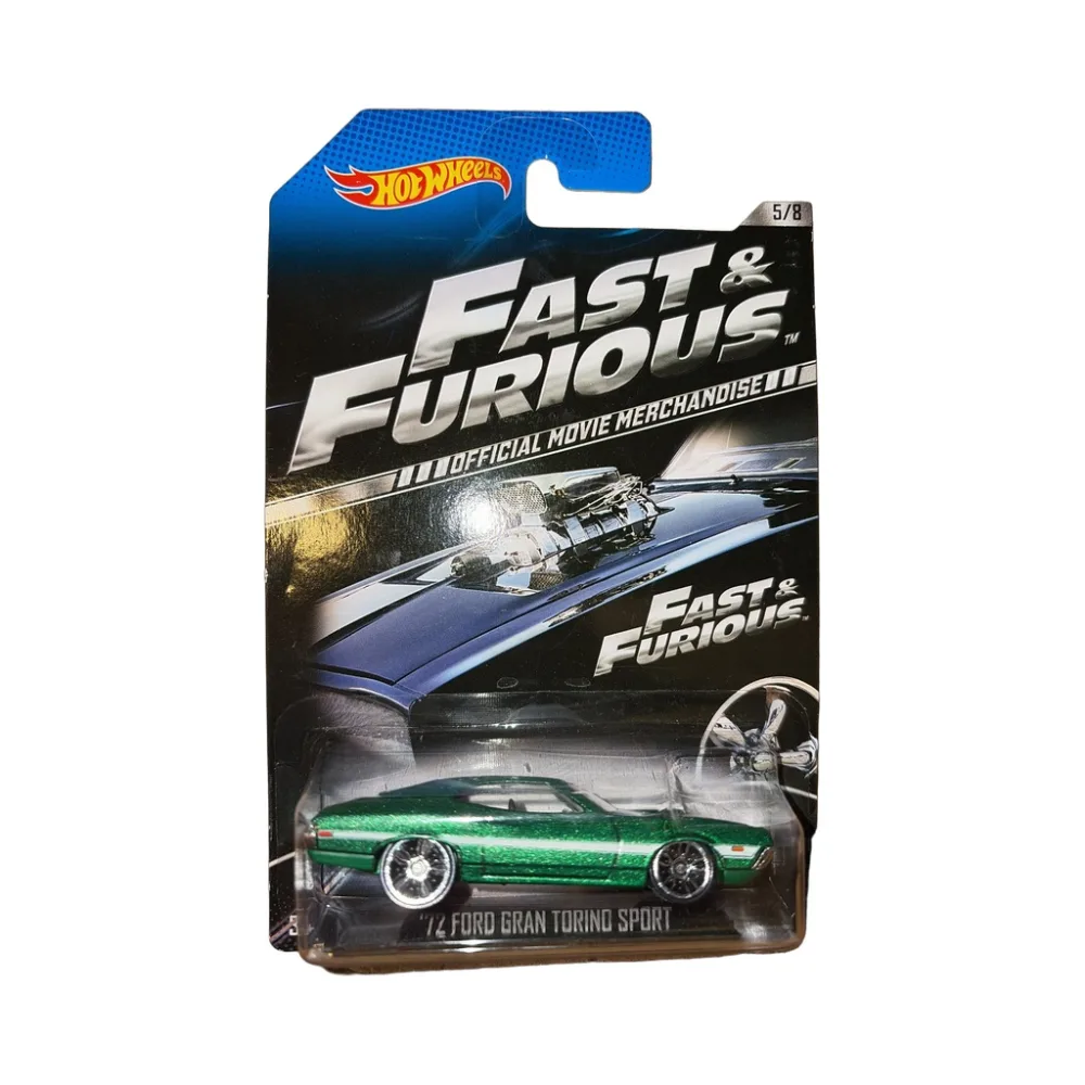 '72 Ford Gran Torino Sport — CDR62 — Metalflake Green