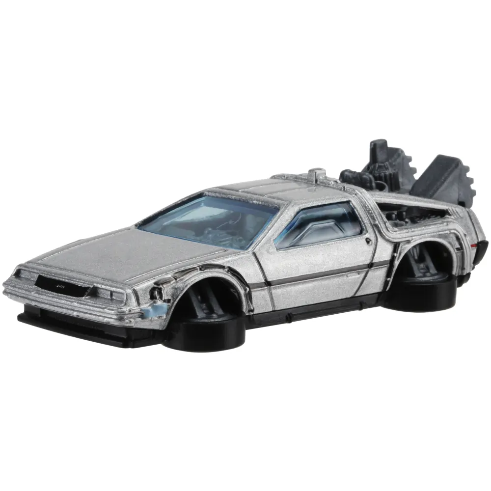 Back to the Future Time Machine - Hover Mode — CFG79 — Anodized Silver
